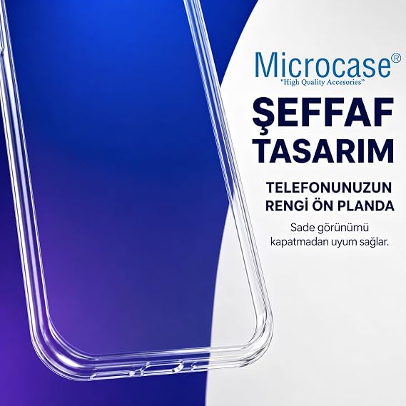 Microcase Honor 600 Lite 5G ile Uyumlu Slim Serisi Soft TPU Silikon Kılıf - Şeffaf AL3324