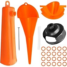 哈雷换油套件、机油滤清器扳手、曲轴箱填充工具、主箱机油漏斗、无滴油滤清器漏斗套件、20 个 O 形环,适用于哈雷戴维森配件