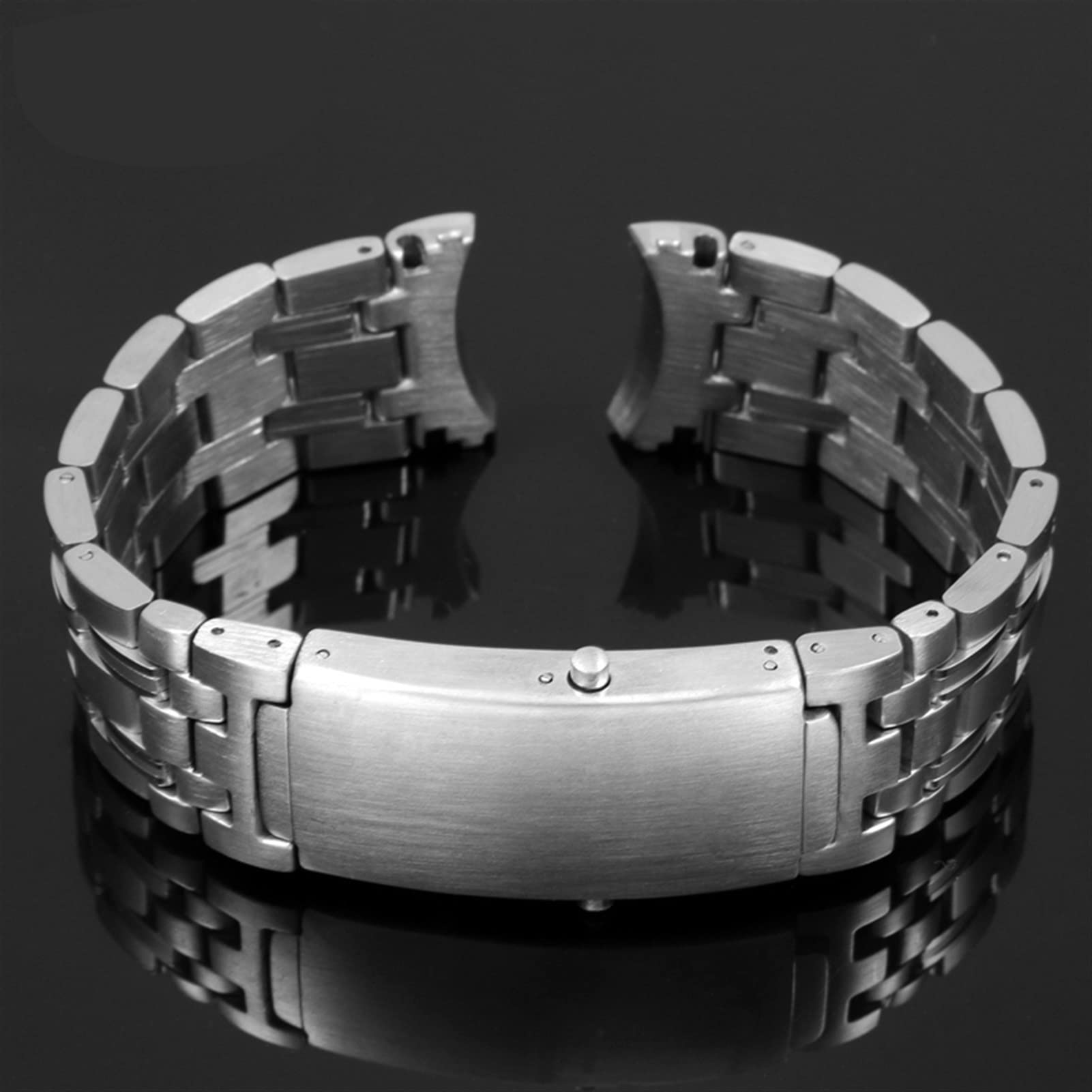20 mm 316L Silber Edelstahl Uhrenarmband für Omega New 300 Planet Ocean Band Herrenarmband