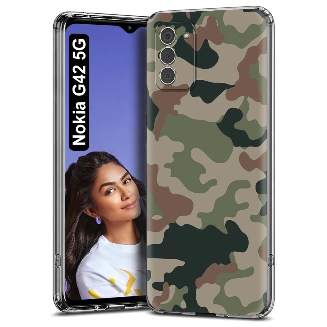 Fashionury Designer Printed Soft Silicone Back Case Cover for Nokia G42 5G Back Cover for Nokia G42 5G -D0390 (B0CJRZS3H8) Amazon Price History, Amazon Price Tracker