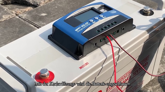 SUNYIMA 30A MPPT Solar Laadregelaar met LCD-scherm Dual