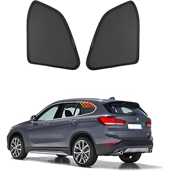 KUNKGIC For BMW X1 U11 2022 2023 2024 Car Rear Side Window Sun Protection Blocks UV Rays Sun Visor Protection Pack of 2 Triangle Windows