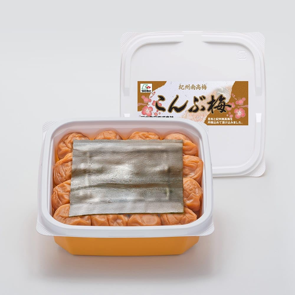 Amazon | こんぶ梅 500g | 河本食品株式会社 | 梅干し 通販