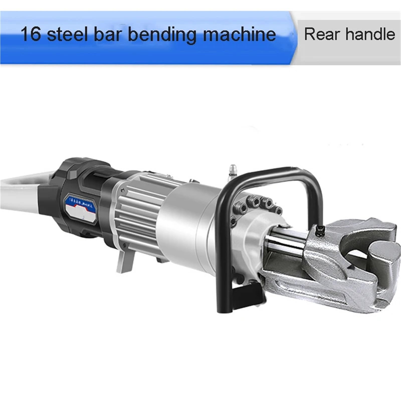Máquina dobladora de barras de acero hidráulica eléctrica, dobladora de barras de acero eléctrica de 4-16 mm, herramienta dobladora de acero for enderezar(Upper handle)
