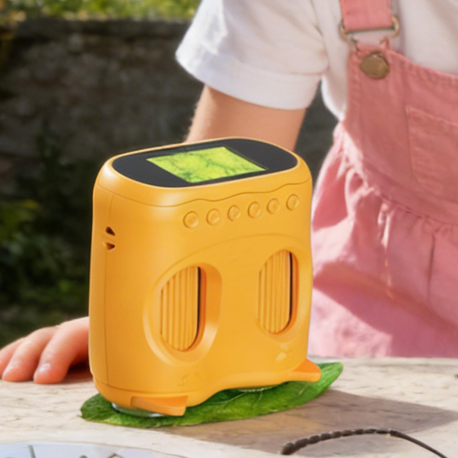 Microscopio per Bambini Giocattoli Scientifici Ricaricabili per Attività | Microscopio Tascabile Mini con Fotocamera Manuale Per Bambini Ragazzi Regali Compleanno