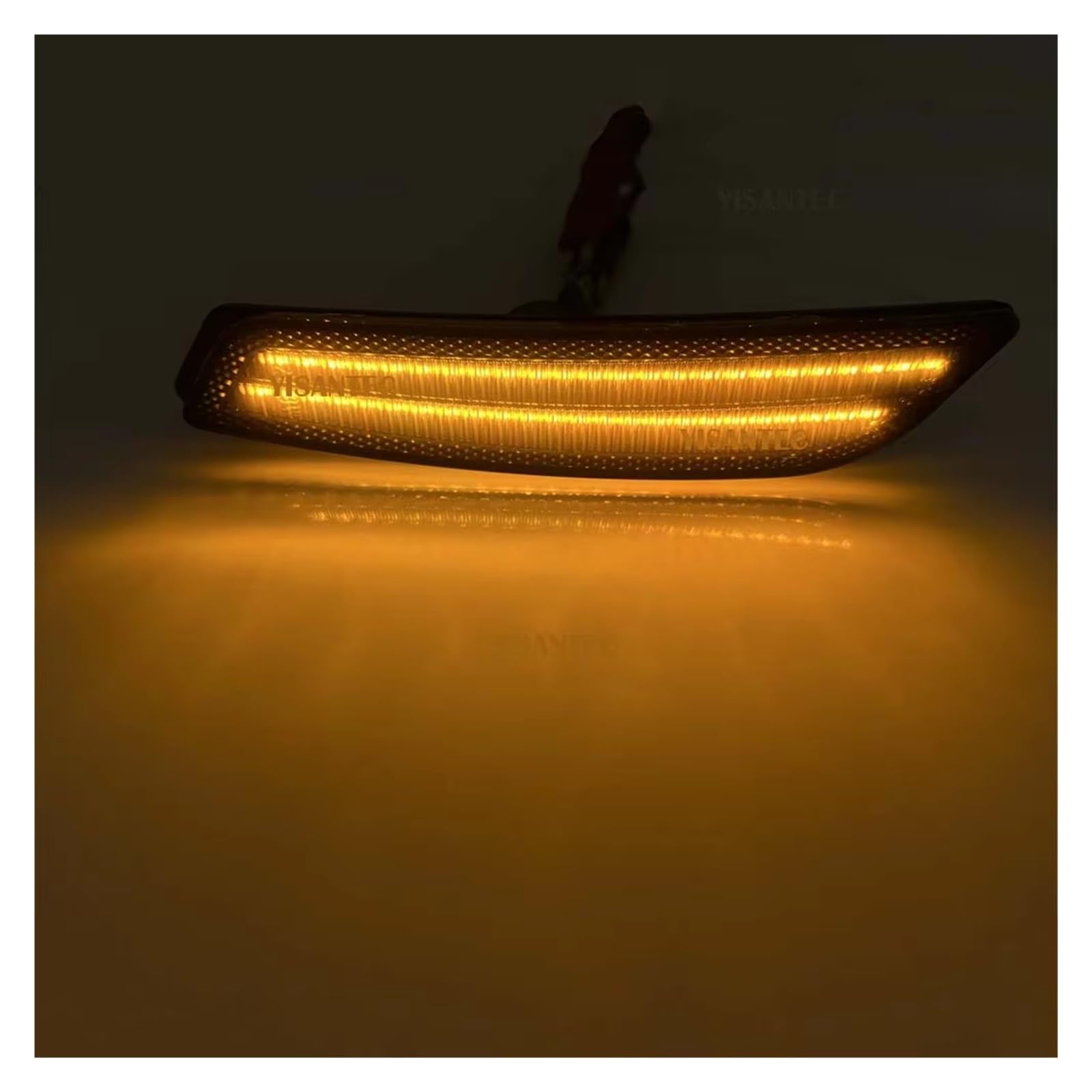 Intermitente lateral Luces LED Posición Lateral Parachoques Delantero 2 Piezas Para Cadillac CTS 2003 2004 2005 2006 2007 CTS V 2003-2007 Accesorios Iluminación Coche Luz Señal Giro