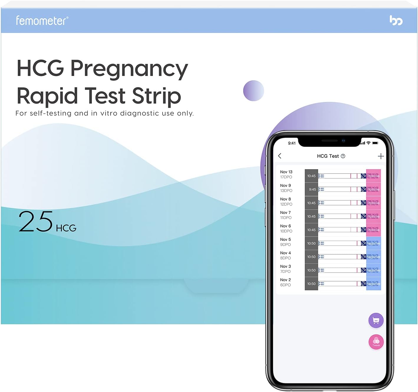 Kit de Prueba de Embarazo Digital Resultados Dominican Republic