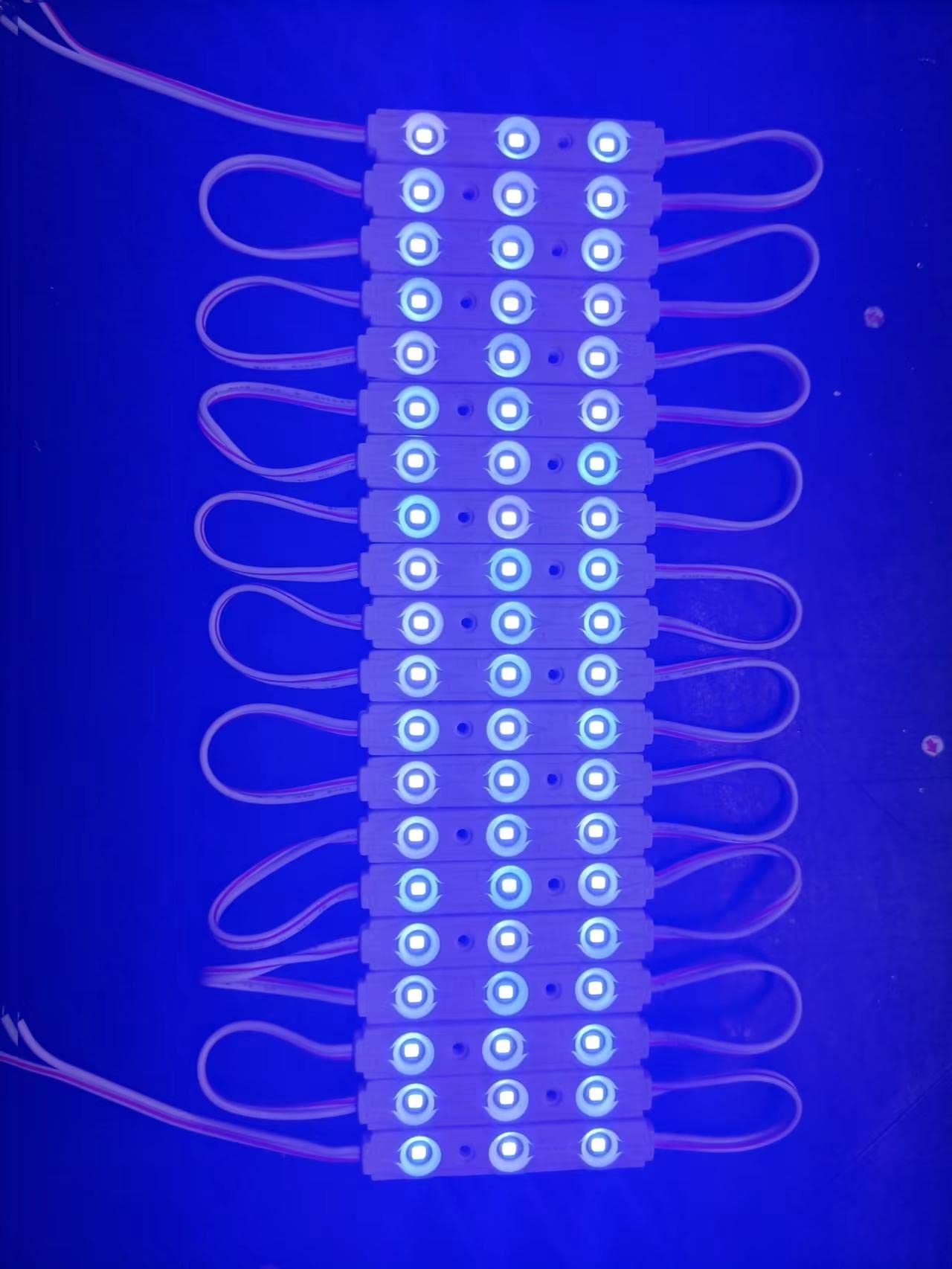 LED装飾照明パネル 赤青白1300W Amazon.com: Blue LED Module DC12V 0.72W Decorative Tape Light for