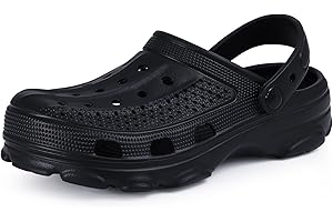 Womens Mens Slip-on Arch Support Clogs Sandals - Comfort Garden Shoes