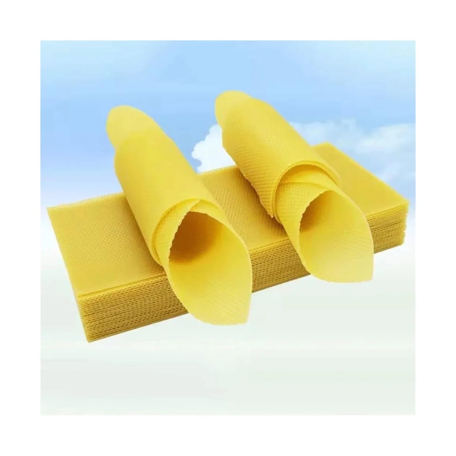 35 Pezzi Telai in Cera for favi Fogli di Base for alveari Fondamenta for Apicoltura Attrezzatura for alveari Forniture for api per Gli Appassionati di Apicoltura