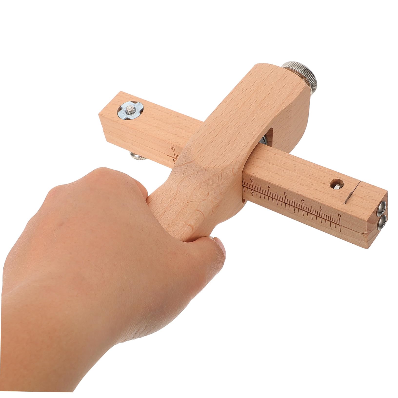 EXCEART 5pezzi Taglierina Per Pelle Regolabile Legno Utensile Ergonomico Per Taglio Cinture Fai Da Te Con Lama Fissata Sicuramente Strumento Per Artigiani e Amanti Del
