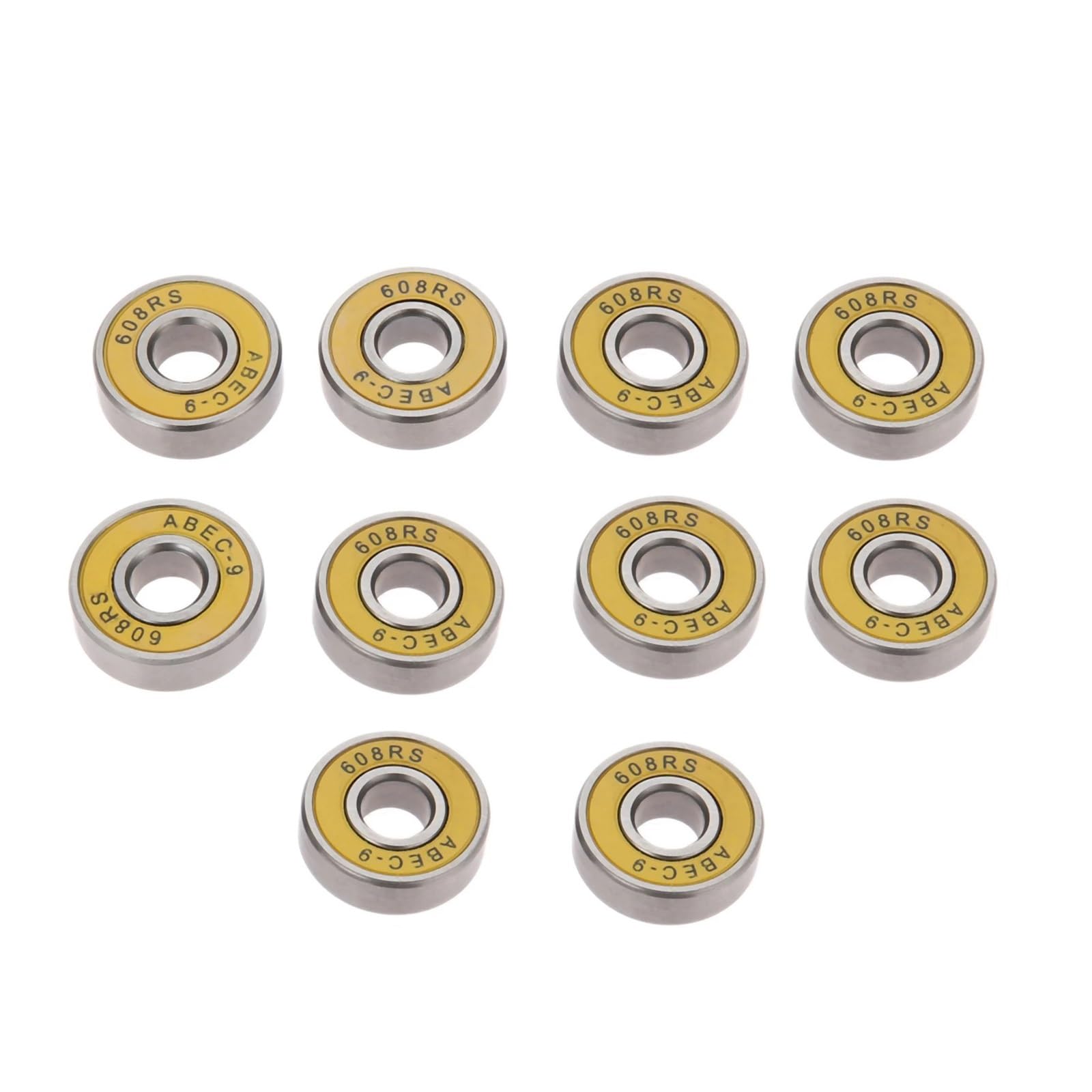 Roulement à billes 608RS ABEC-9 anti-poussière pour réparer les roues de skate grippées