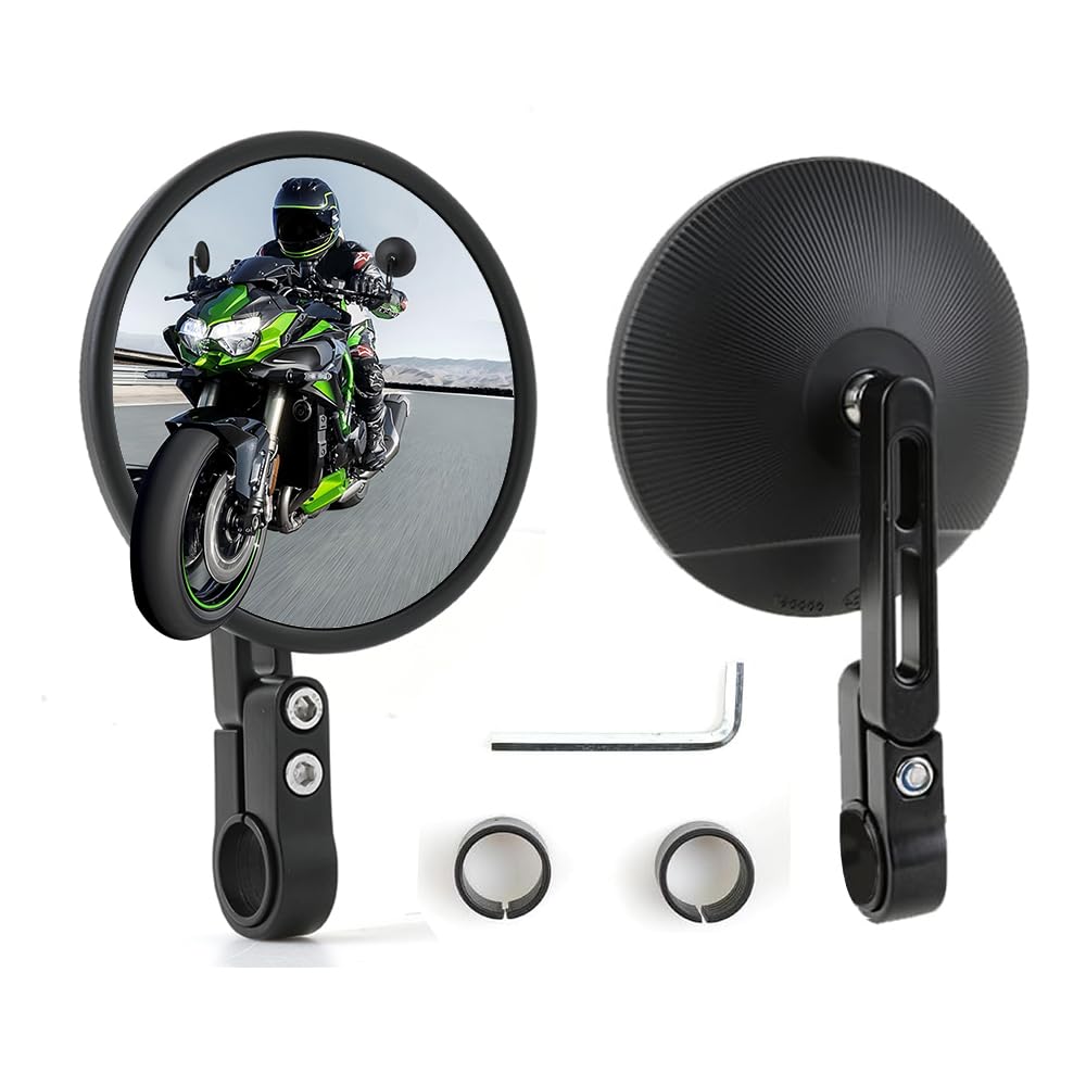 Photo 1 of DREAMIZER Motorcycle Handlebar Bar End Mirrors