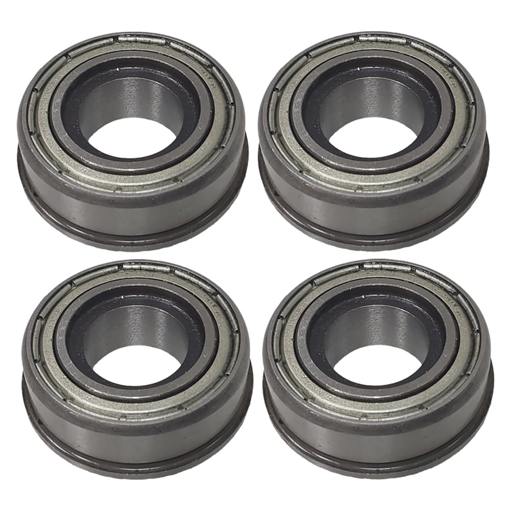 Set of 4 Bearings Replace 77410036 Greased and Sealed Compatible with Stander B 11X4-5 Solid No Flat Front Tire 72460040
