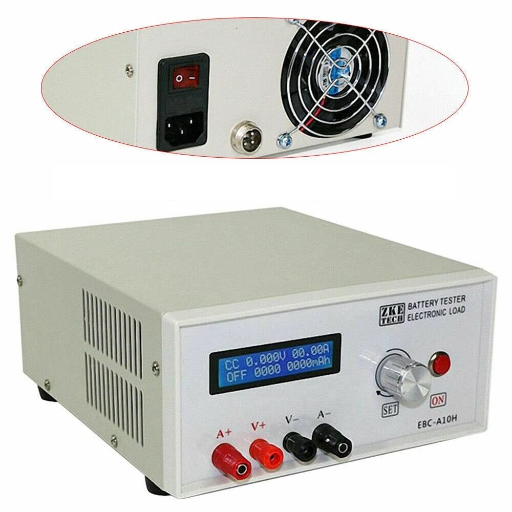 EBC-A10H Tester LCD Display Elettronico Carica Capacità Tester Kit Power Performance Tester con clip di prova 150W