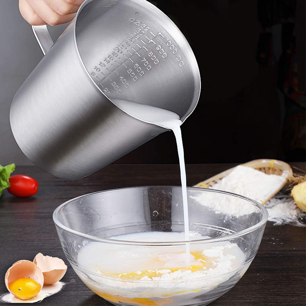 Pichet Doseur En Acier Inoxydable De 500 à 2 000 Ml Avec