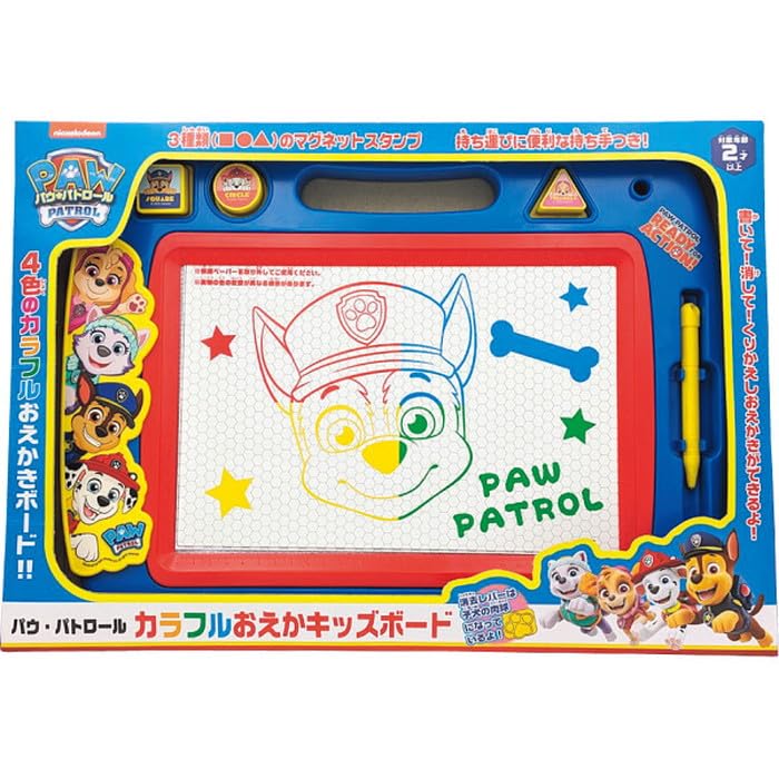 Amazon | 尾上萬 パウ・パトロール カラフルおえかキッズボード W42.5