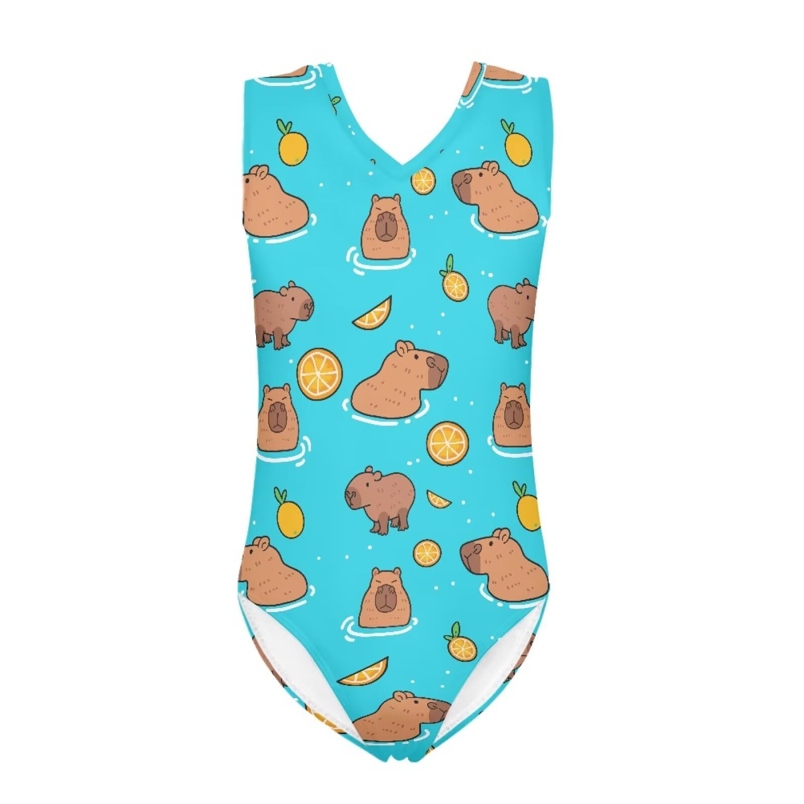 KEIAHUAN Gymnastics Leotards for Girls Sleeveless Bodysuit Dance Leotards Performance Costume