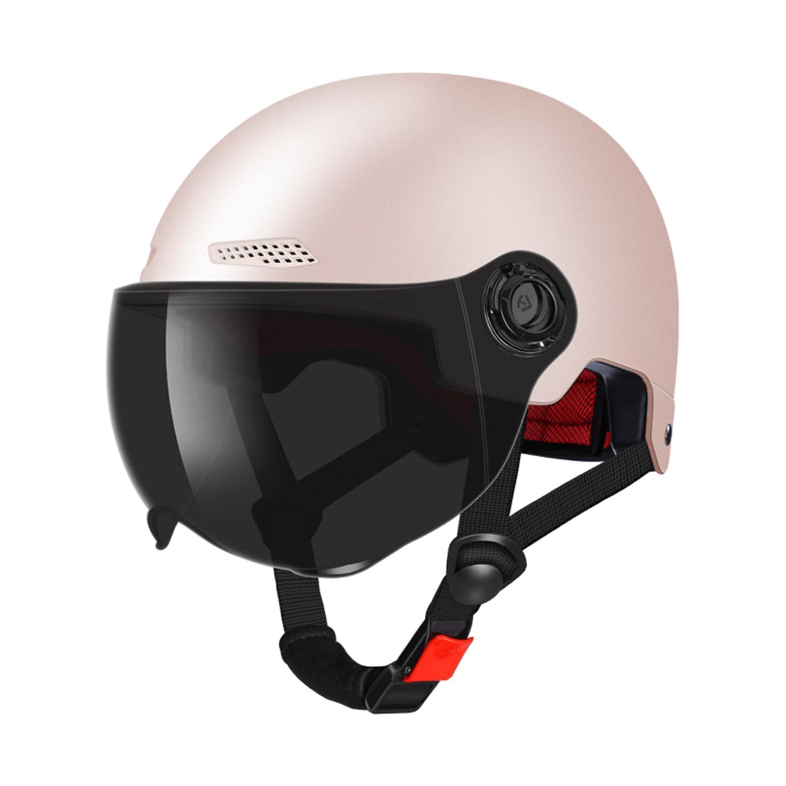 Bike Helmet for Men Women, Lightweight Bike Helmet with Sunshade, Road Bike Helmet, Mountain Bike, Scooter, Helmets for Adults, Adjustable Size 21-24 Inches