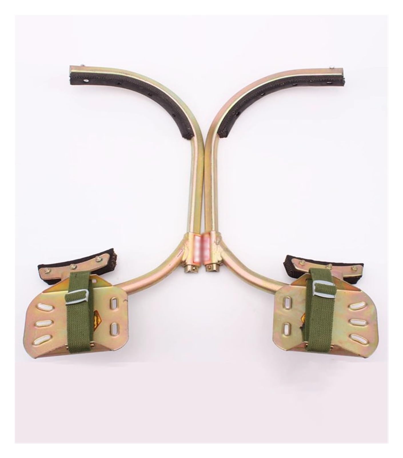 Crampons antidérapants pour escalade sûre de poteau 400 mm avec boucles