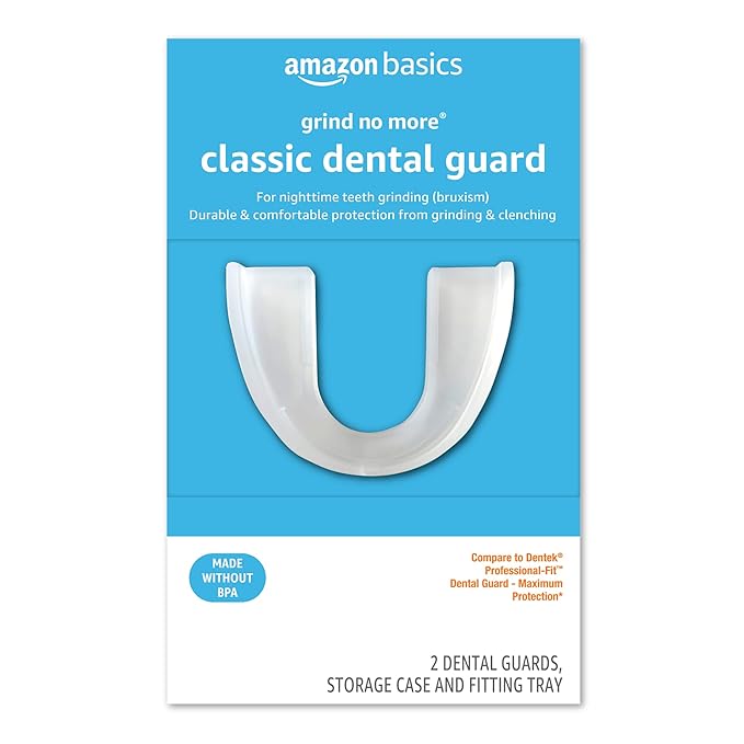 Amazon Basics Rest Assured Grind No More Dental Guard Product Image