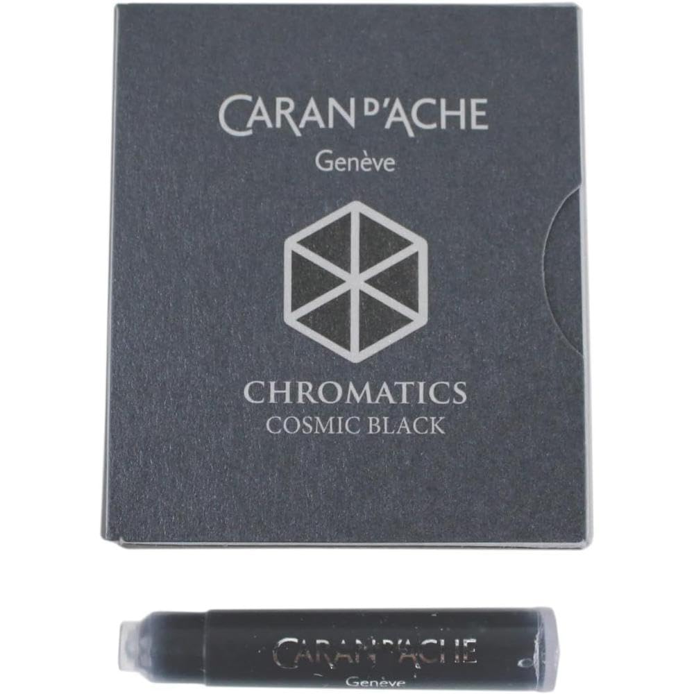 Caran d´Ache 8021.009 Cosmic Black wkład atramentowy, 6 sztuk