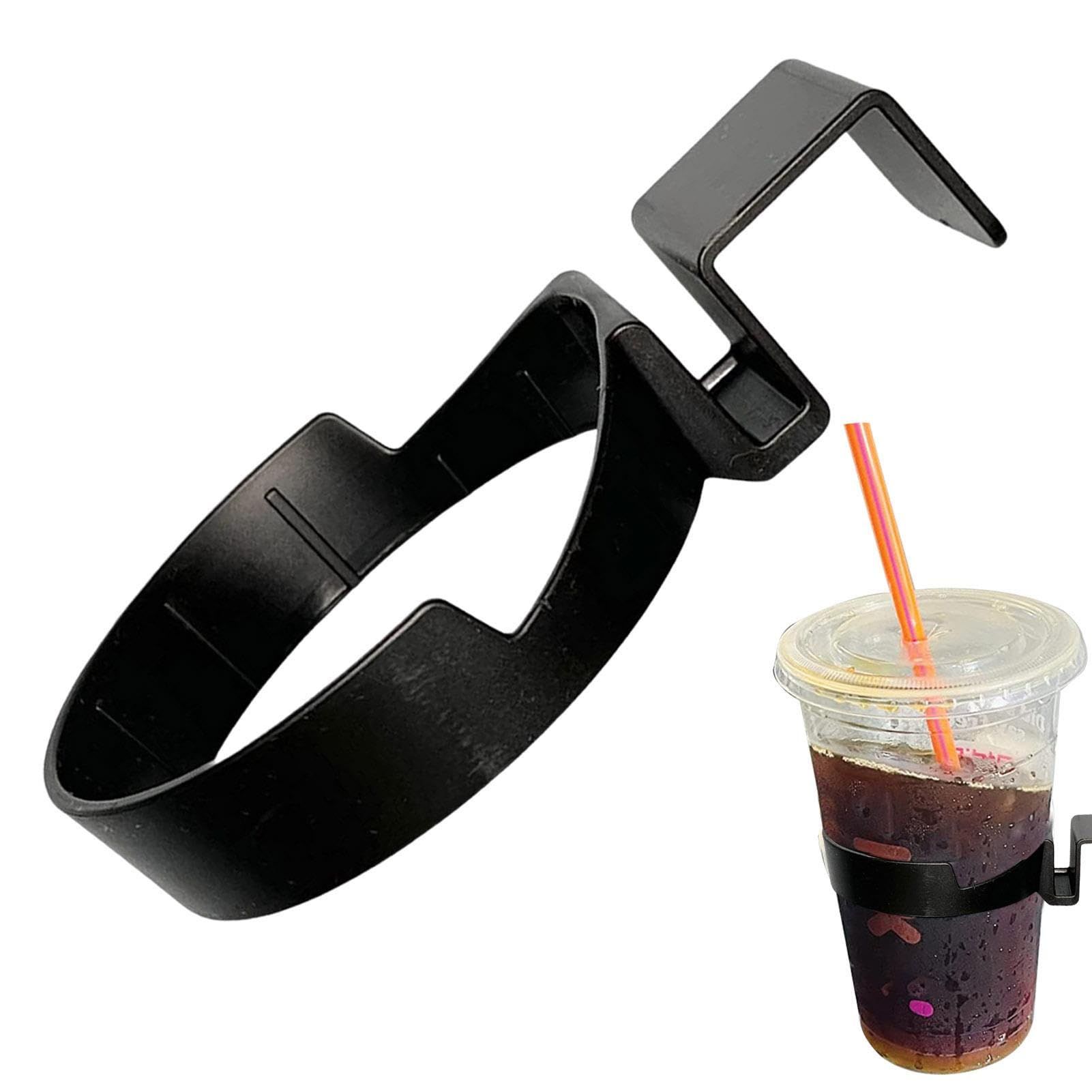 BERGSMA Porte-gobelet En Forme D'avion - Support Pour Téléphone Ou Boisson - Bureau Stable, Mains Libres - Multifonctionnel - Indispensable Pour Le