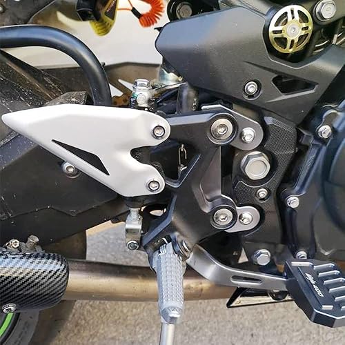 Miniatura 8 de Estriberas para motocicleta Reposapiés trasero ajustable trasero (hacia arriba 0.984 in, atrás 0.512 in) (para vehículo Kawasaki) Z500 NINJA500 Z400