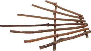 ADOCARN Fingerförmiger Holzast Dekoartikel für Kindergarten und Feste Naturzweig für Diy Bastelprojekte Kreative Wanddekoration aus Hochwertigem Holz