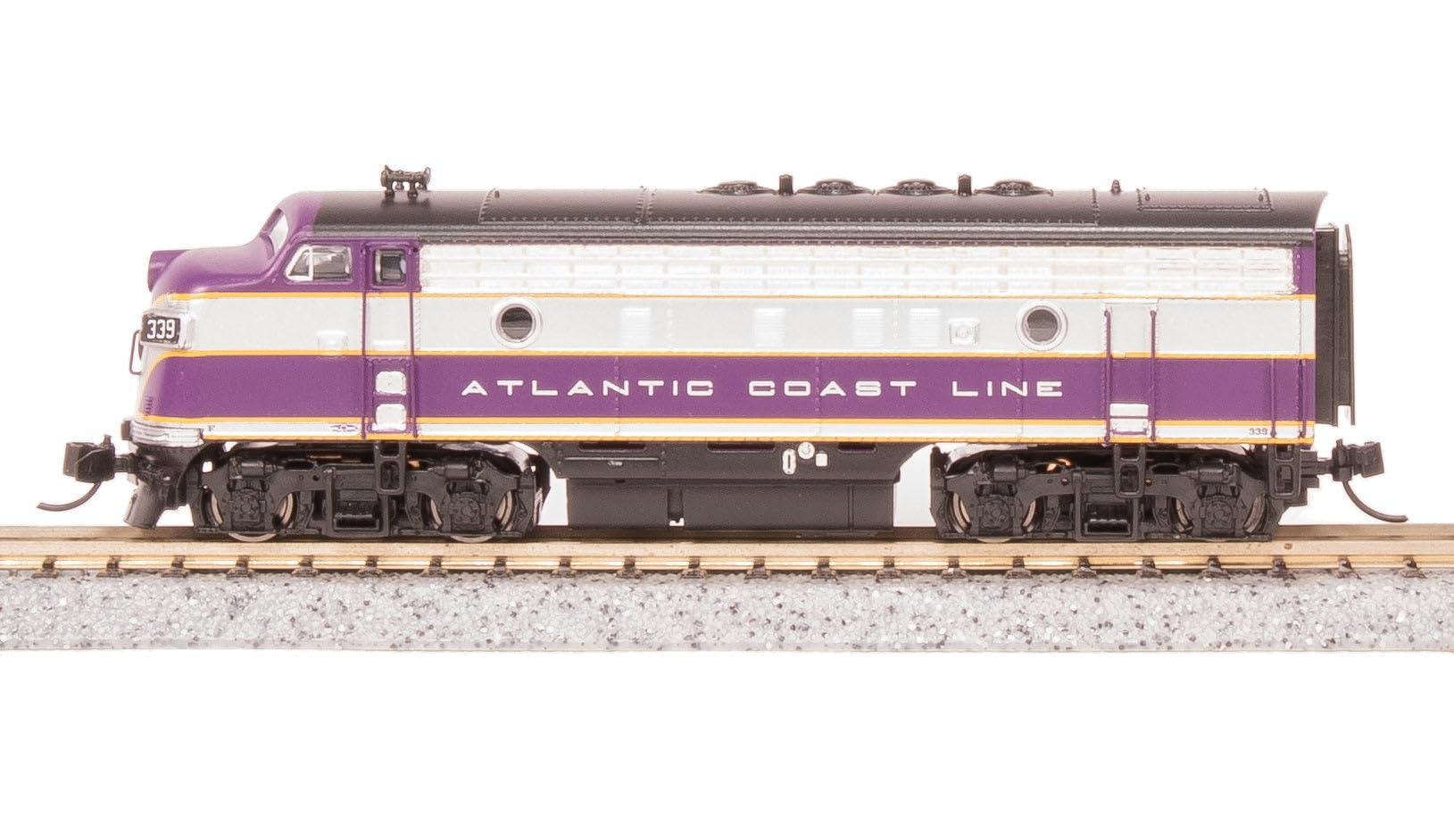 Broadway Limited 9220 EMD F3A, ACL 344, Purple & Silver, No-Sound/DCC-Ready, N Scale