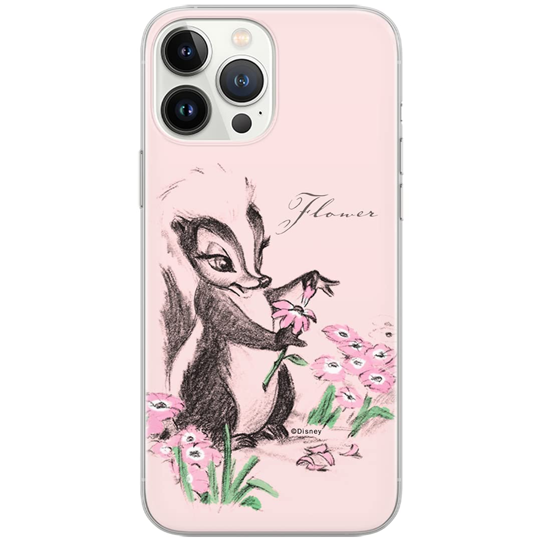 ERT GROUP mobile phone case for Samsung S20 / S11E original and officially Licensed Disney pattern Flower Skunk 001 optimally adapted to the shape of the mobile phone, case made of TPU