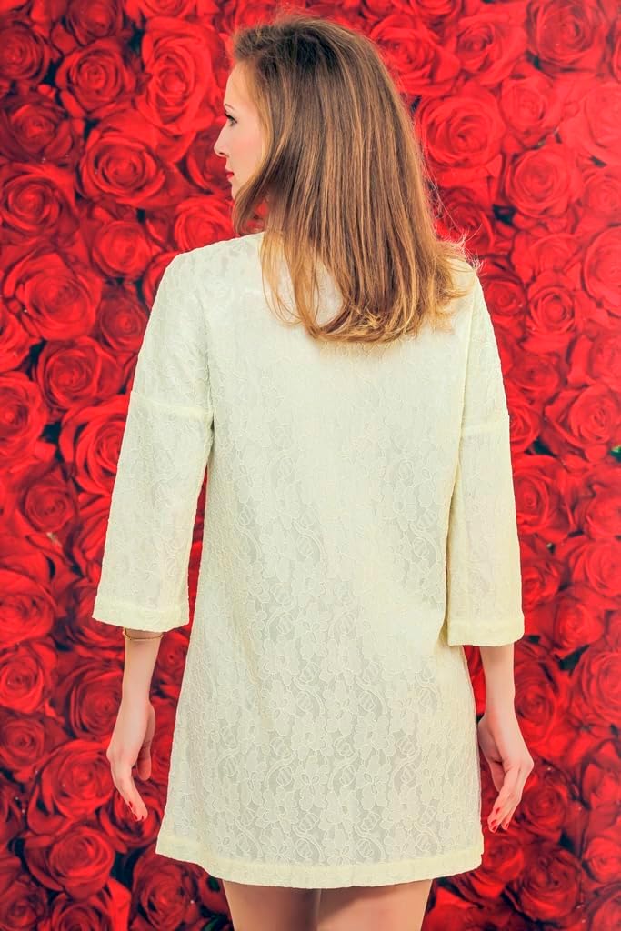 Ivory lace Blazer Jacket