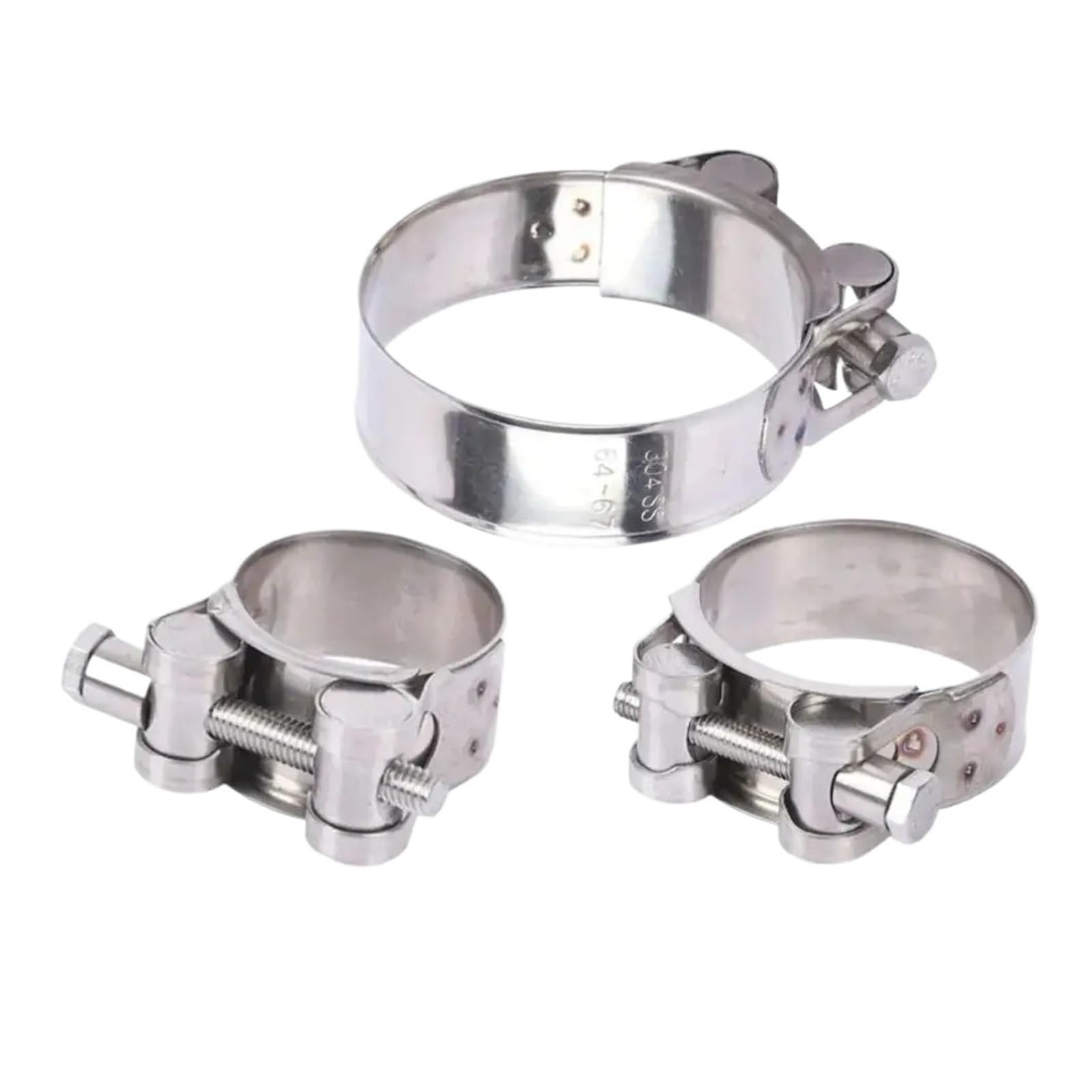 Colliers de serrage en acier inoxydable 304, 5 pièces