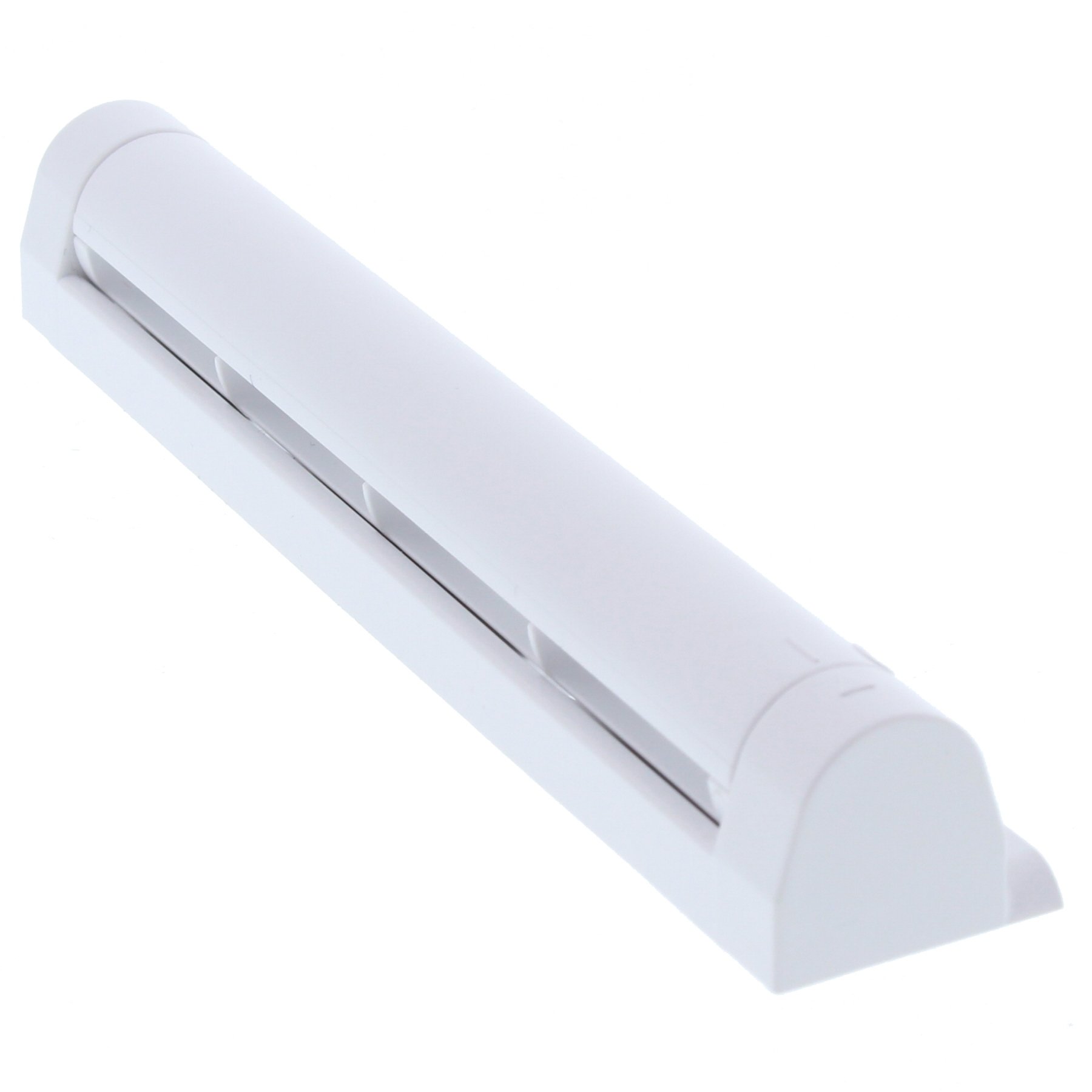 Siegenia Aeromat Mini ventilateur pliant standard avec bouchon rotatif 9016 et jeu de vis ToniTec® KL-FR 8