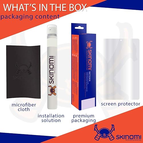 Miniatura 2 de Skinomi Protector de pantalla mate compatible con Samsung Galaxy Tab A 10.1 (SM-T510, 2019) antideslumbrante piel mate TPU película antiburbujas