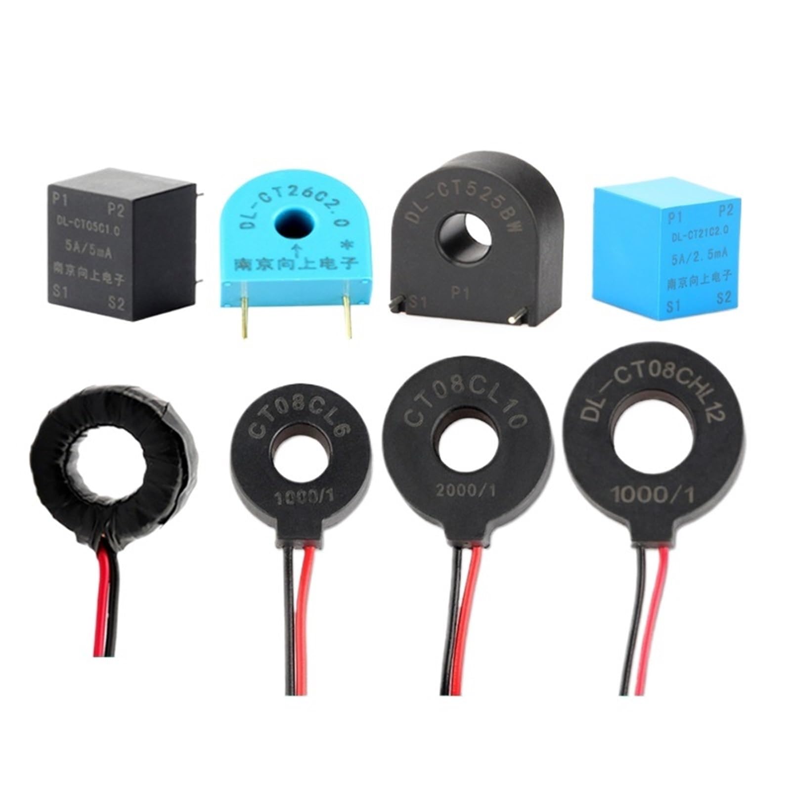 Transformador de corriente alterna toroidal DL-CT26C para monitoreo eléctrico en PCB 5