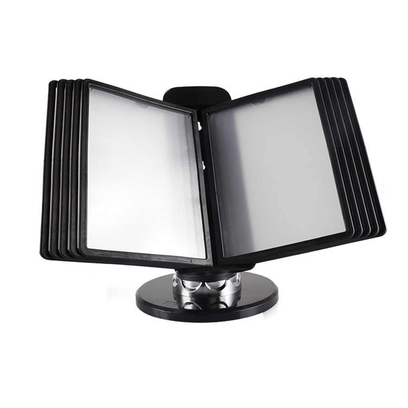 Organizador De Referencia De Escritorio A4/A5, Soporte Giratorio para Documentos con Cambio De Página, 10 Páginas (20P), Se Puede Colgar En La Pared, para Papel De 210 X 297 Mm/148 X 210 Mm