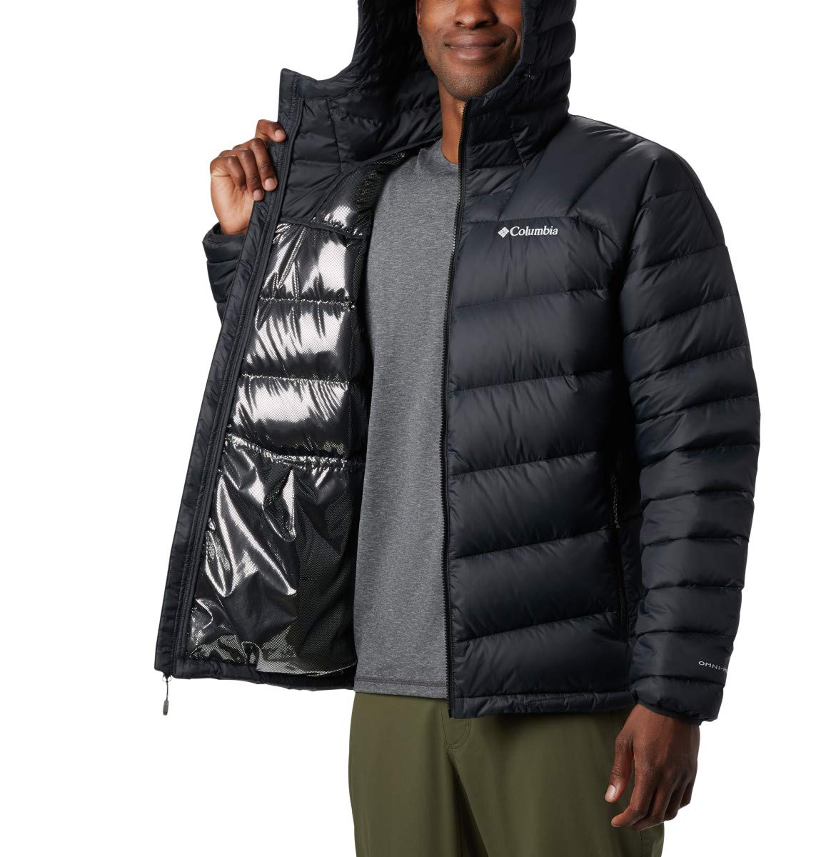columbia centennial creek down jacket