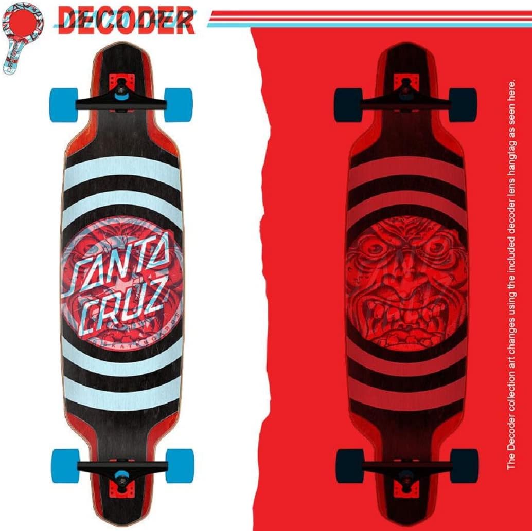 Roskopp Decoder Drop Down Cruzer by Santa Cruz
