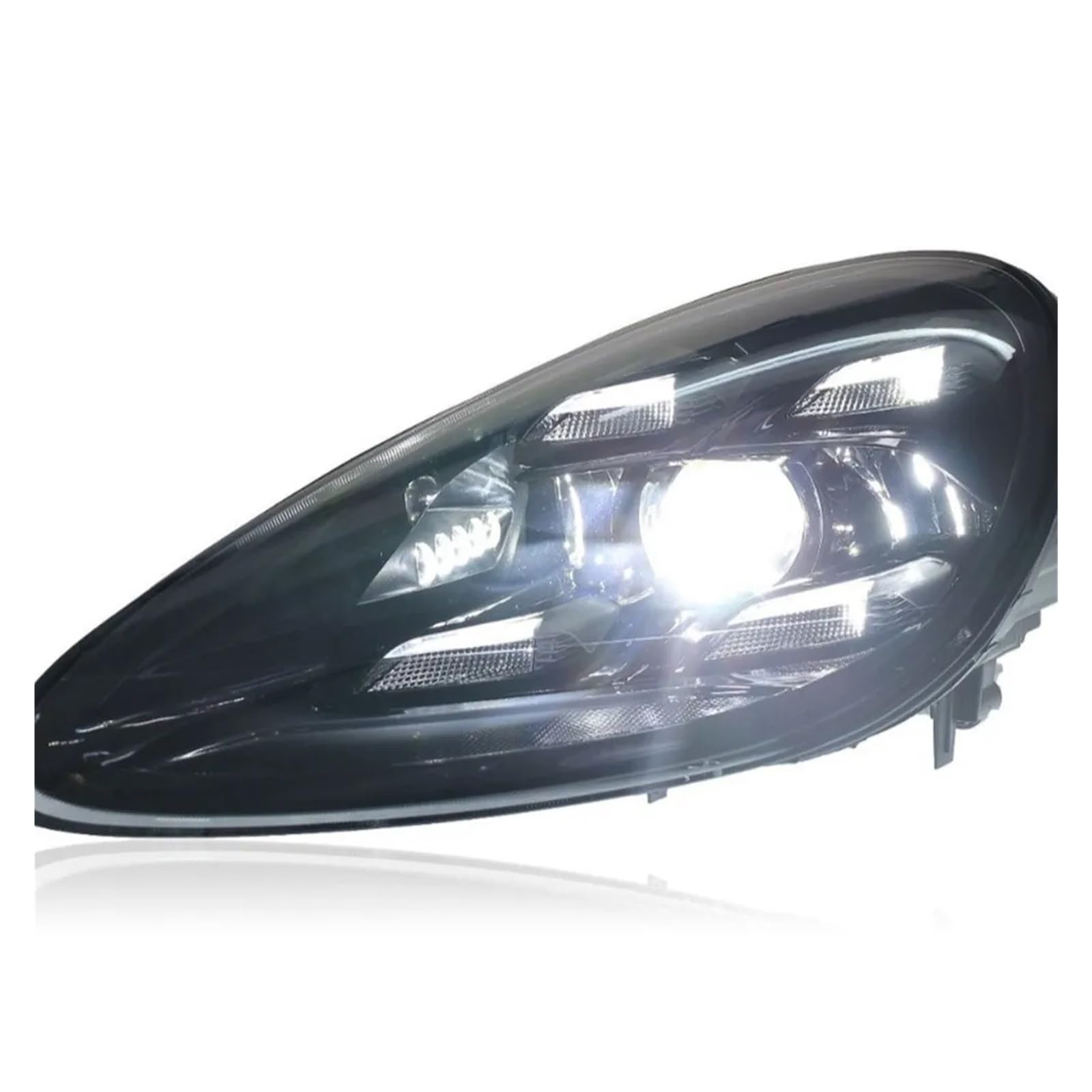 Gruppo fari Matrix DRL da 2 pezzi compatibile con accessori modificati Porsche Cayenne 958 2011 2012 2013 2014(With AFS)