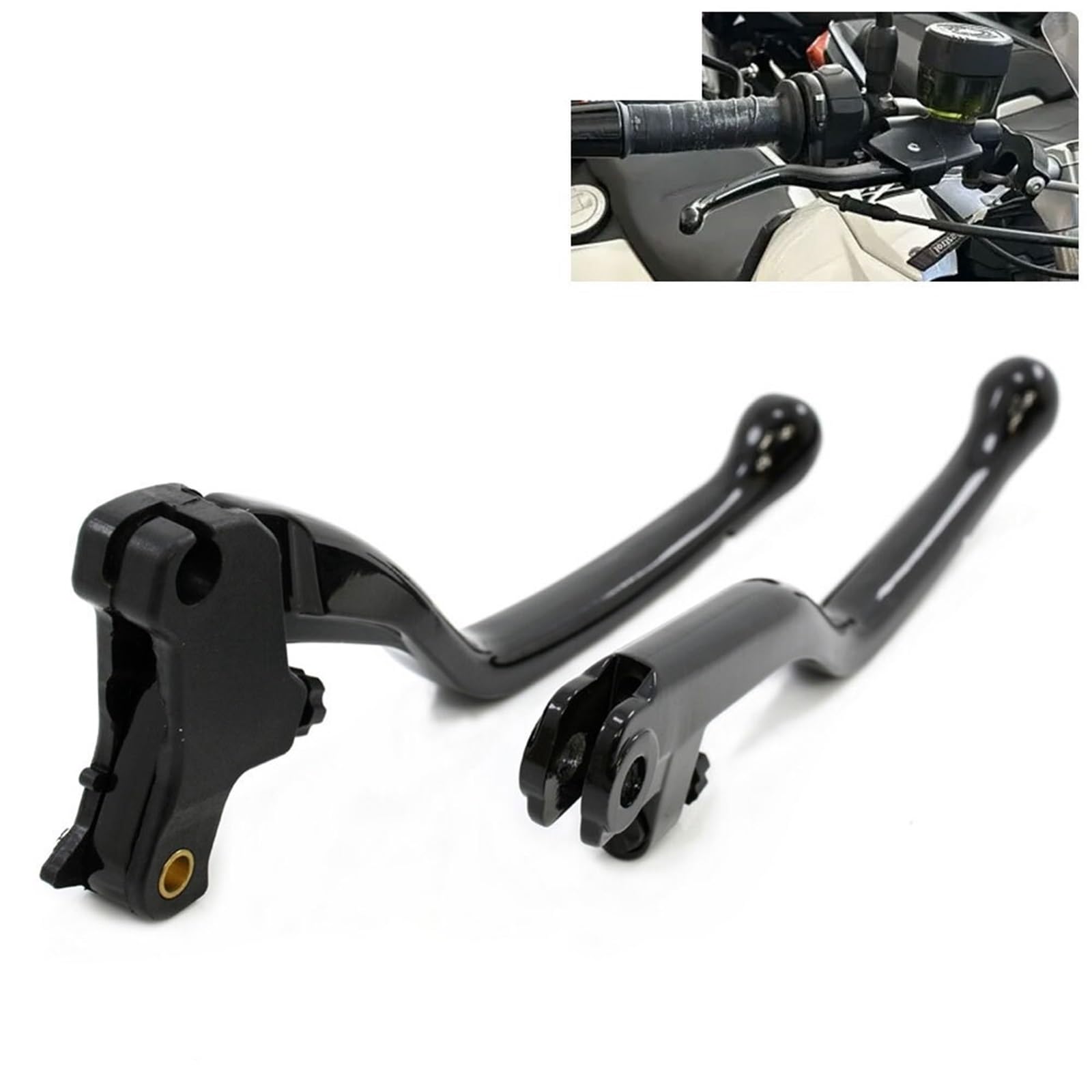 Leviers de Frein d'embrayage Leviers d'embrayage et de Frein pour Motos pour BMW F800GS, F800R, F700GS, F650GS, G650GS, F700 F650(Clutch Lever)