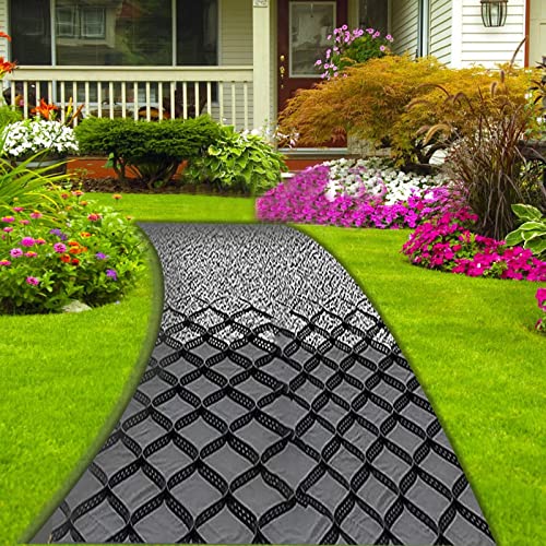 Géogrille de sol anti érosion pour stabiliser une pente en gravier ou herbe