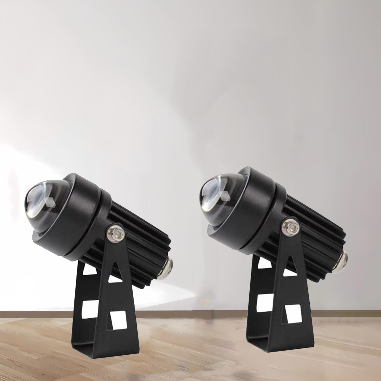 HXYSXHJUO LED Spotlight Outdoor Wall Lamp, 5W IP65 Waterproof Narrow Beam Landscape Lighting for Garden and Courtyard