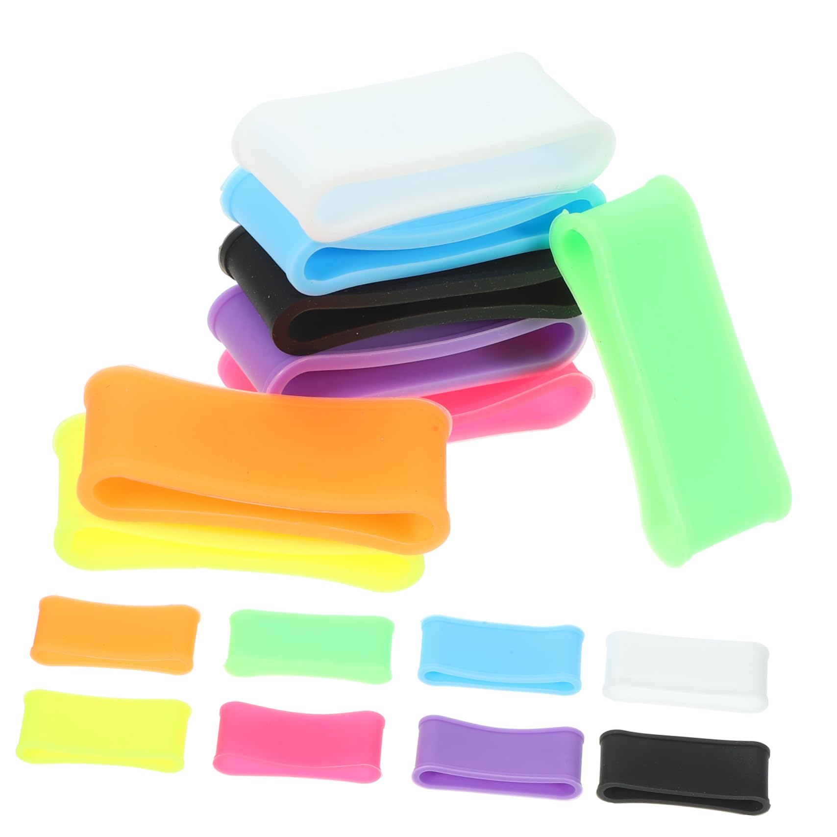 Sosoport Anello di Slittamento Nastro A Presa Overgrip Presa Badminton Impugnature da Badminton Tennis Anello per Racchetta Riutilizzabile Accessori Badminton Gel di Silice