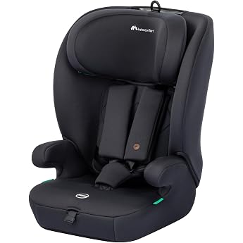Bebeconfort Ever i-Safe Growing Child Seat 9-36 kg 15 m - 12 Years 76-150 cm Child Booster Seat R129 Safety Side Impact Protection 11 Headrest Positions Integrated Armrests Full Black