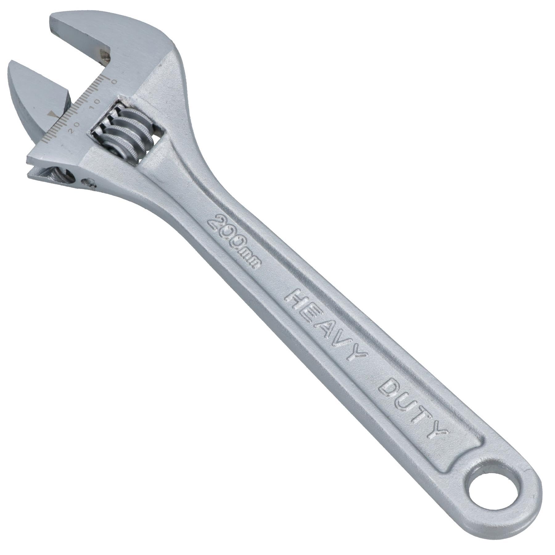 AB Tools 8" Adjustable Spanner/Wrench Monkey Pipe Plumbers Opening Range 0-25mm TE376