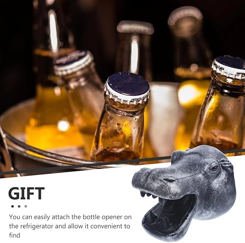 Miniatura 9 de Zerodeko Abrebotellas de animales, abridor de vino montado en la pared, sacacorchos eléctrico, abridor de cerveza, montaje en pared, novedad,