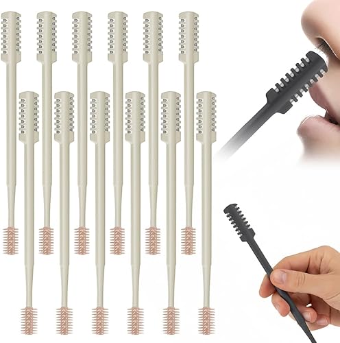 Miniatura 11 de Cortador de pelo nasal, 2026 mejorado de doble cara, portátil, recortador de vello de nariz para mujeres y hombres, artículos esenciales de viaje