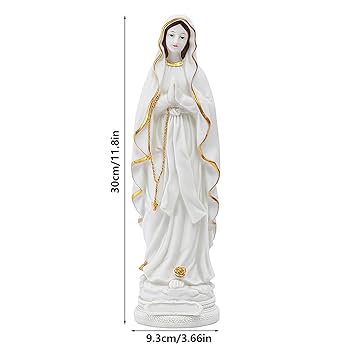 聖母マリア像と祈りの少年像セット Amazon｜聖母マリアと子供の像、幼児を抱きしめる聖母マリアの
