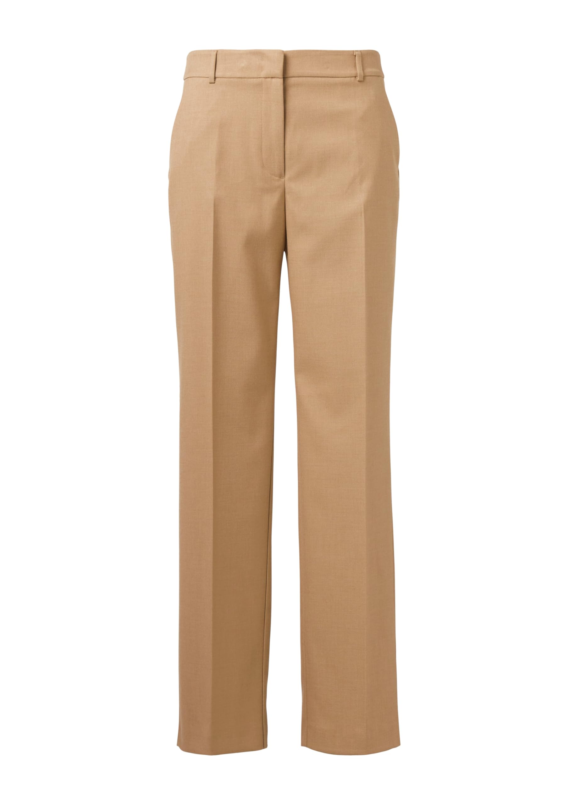 COMMA Business-Hose mit Straight Leg und Twillstruktur
